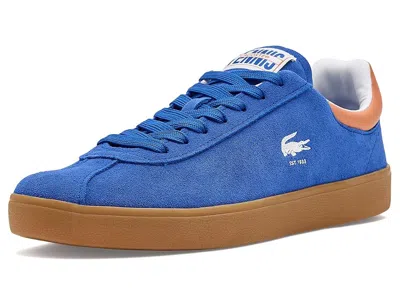 Lacoste Baseshot Suede Sneakers In Blue