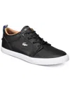 LACOSTE BAYLISS MENS LEATHER LOW TOP SNEAKERS