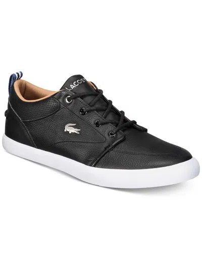 Lacoste Bayliss Mens Leather Low Top Sneakers In Multi