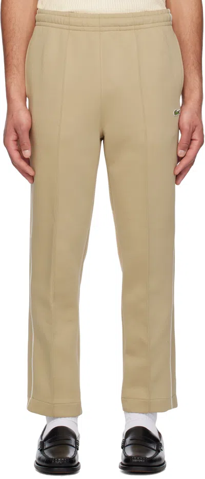 Lacoste Beige Paris Sweatpants In 02s