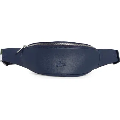 Lacoste Belt Bag In Blue