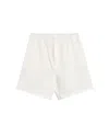 Lacoste Bermuda Testurizzato Bianco
