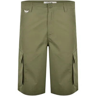 Lacoste Bermuda Cargo Shorts Green