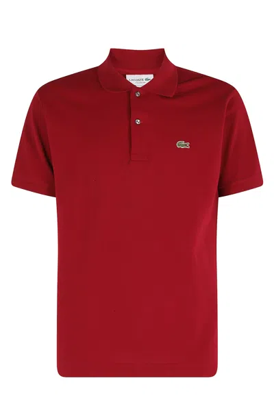 Lacoste Best Polo In Burgundy
