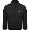 Lacoste Big Baffle Logo Jacket Black In Black