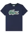 Lacoste T-shirt  Kids Color Marine In Blue