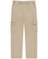 Lacoste Big Boys Stretch Twill Cargo Pants In Neutral