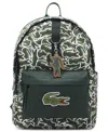 Lacoste Big Kids Core Printed Backpack