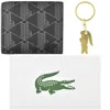 LACOSTE LACOSTE BILLFOLD WALLET AND KEYRING SET