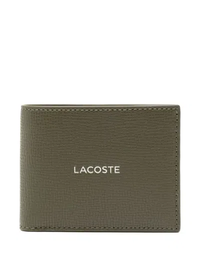 Lacoste Billfold Wallet In Green