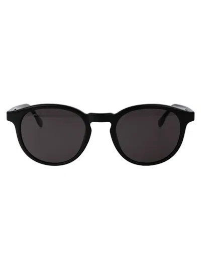 Lacoste Black Acetate Sunglasses