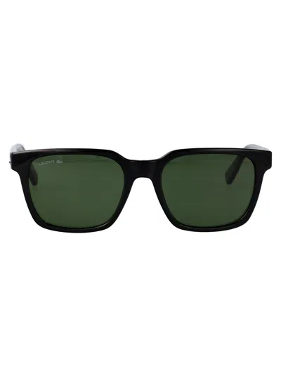 Lacoste Black Acetate Sunglasses