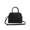 LACOSTE BLACK CANVAS BAG