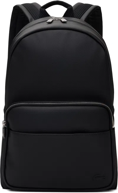 LACOSTE BLACK CLASSIC BACKPACK