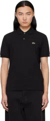 Lacoste Black Classic Fit Original L.12.12 Polo In 031 Black