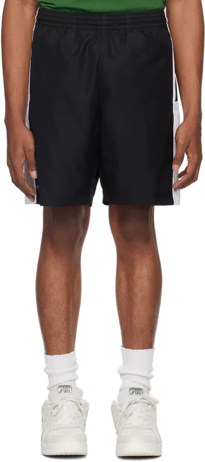 Lacoste Black Colourblock Shorts