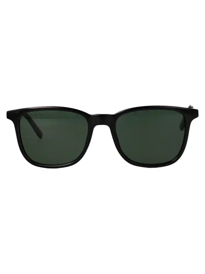 Lacoste Black Injected Sunglasses