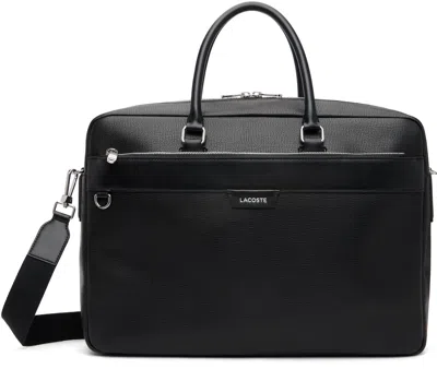 Lacoste Black Slim Computer Bag