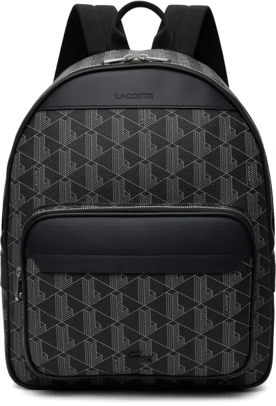 Lacoste Black 'the Blend' Backpack