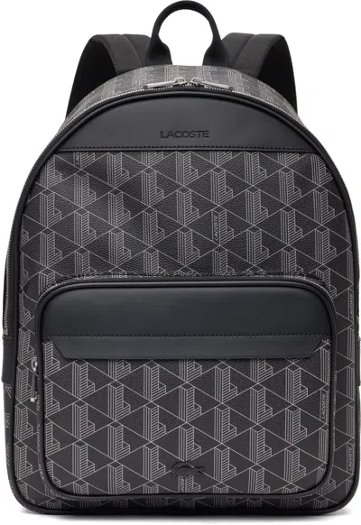 Lacoste Black 'the Blend' Backpack In H45
