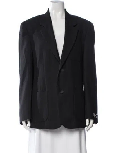 Pre-owned Lacoste Blazer In Black