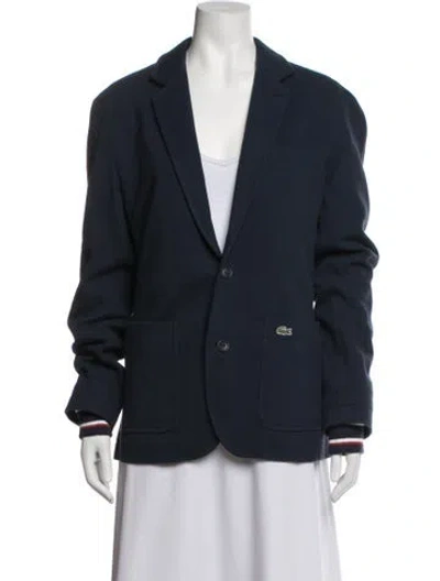 Pre-owned Lacoste Blazer In Blue