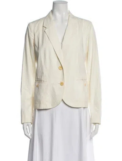 Pre-owned Lacoste Blazer In Yellow