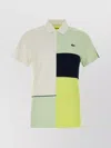 Lacoste Block Design Polo Shirt In Green