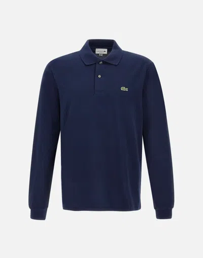 Lacoste Blue Cotton Piqué Polo