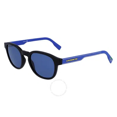 Lacoste Blue Oval Unisex Sunglasses L968sx 002 51