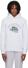 LACOSTE BLUE ROLAND GARROS EDITION HOODIE