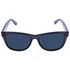 Lacoste Blue Square Unisex Sunglasses L734s 424 52 In Blue