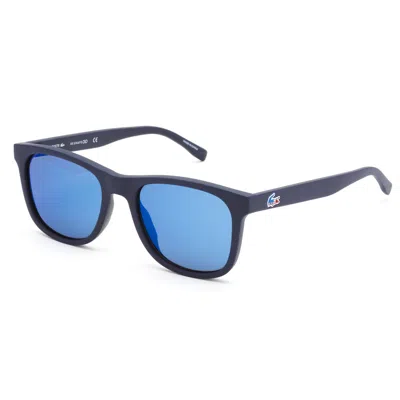 Lacoste Blue Square Unisex Sunglasses L929seog 421 53