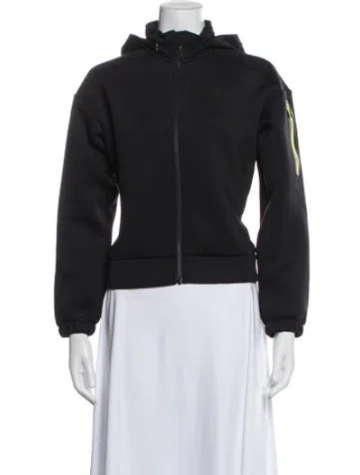 Pre-owned Lacoste Bomber Jacket In Black