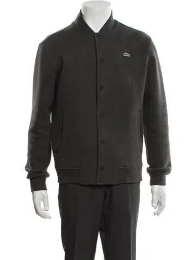 Pre-owned Lacoste Bomber Jacket In Green