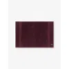 Lacoste Bordeaux Le Croco Cotton In Burgundy