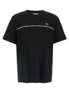 Lacoste Piped Logo T Shirt Black
