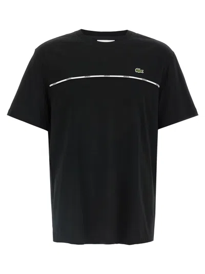 LACOSTE BORDO LACOSTE T-SHIRT BLACK