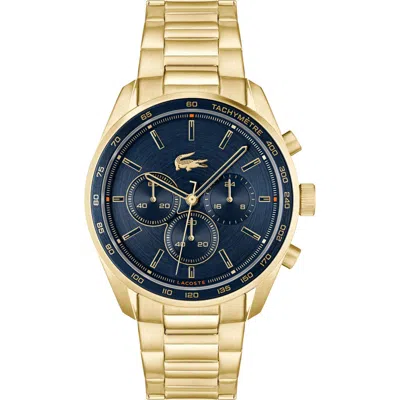 LACOSTE LACOSTE BOSTON CHRONOGRAPH BRACELET WATCH, 42MM