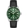 Lacoste Boston Leather Strap Watch, 39mm In Green