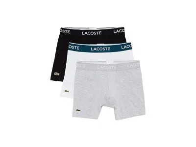 Lacoste Boxer Briefs 3-pack Casual Classic In Multi