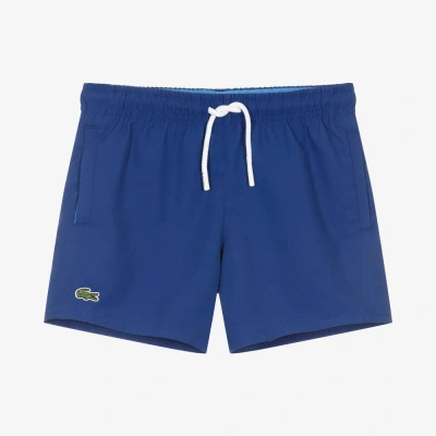 Lacoste Kids' Boys Blue Swim Shorts