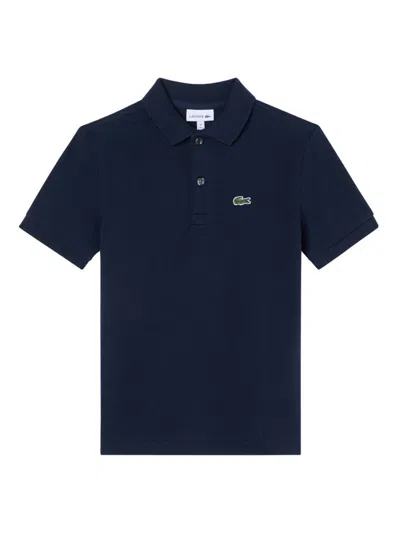 Lacoste Boys' Classic Polo Mini With Logo In Blue