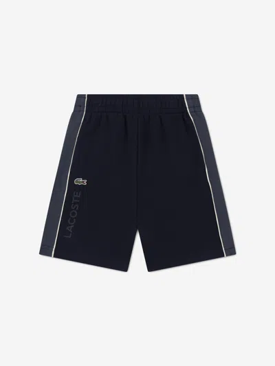 Lacoste Kids'  Boys Colourblock Shorts In Black