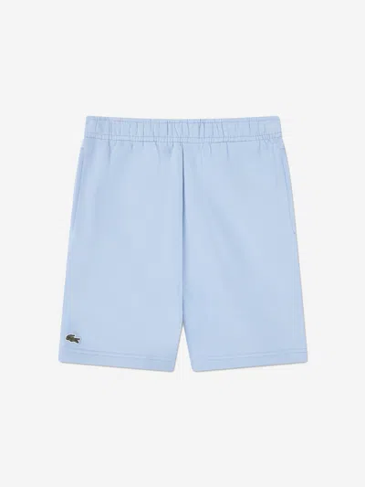 Lacoste Kids'  Boys Core Fleece Shorts In Blue