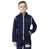 Lacoste Boys   Contrast Seam Track Jacket In Blue
