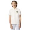 Lacoste Boys   Interlock Polo In White