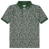 Lacoste Boys   Tossed Croc Polo In Green