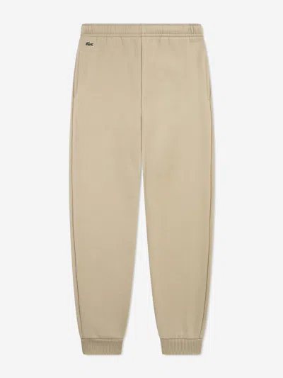 Lacoste Babies'  Boys Logo Joggers In Neutral