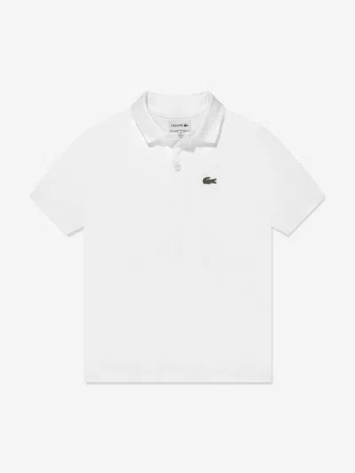 Lacoste Babies' Boys Logo Polo Shirt 1 Yrs White